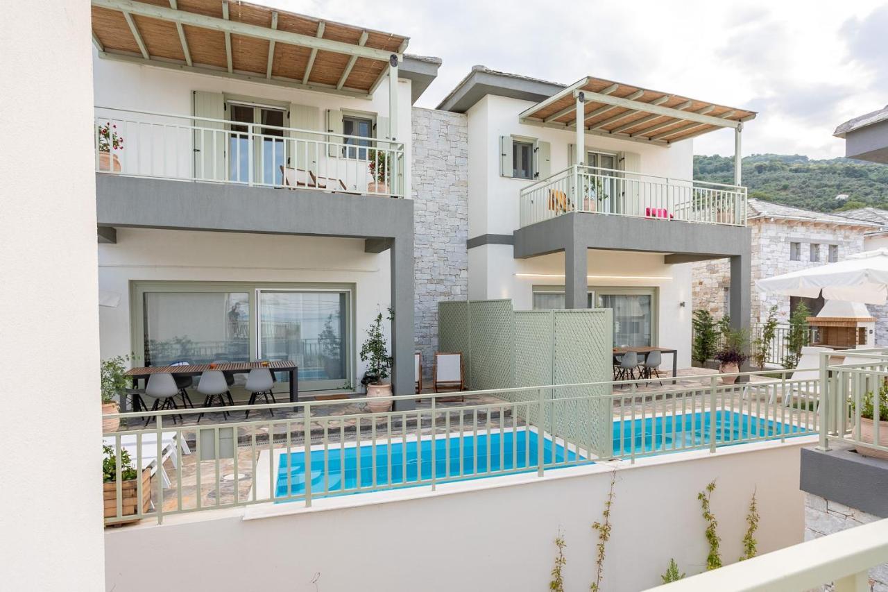Sea And Sun Luxury Pools' Villas Chorefton Zewnętrze zdjęcie