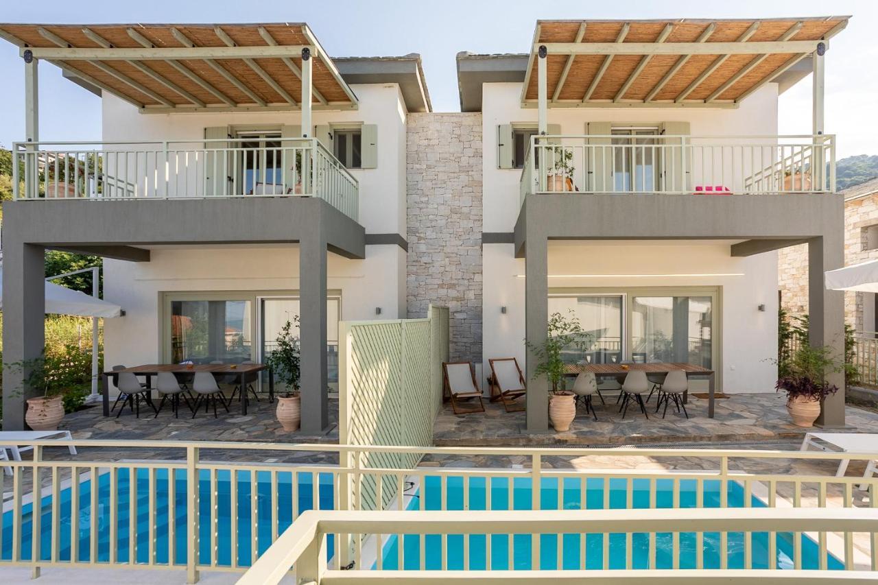 Sea And Sun Luxury Pools' Villas Chorefton Zewnętrze zdjęcie